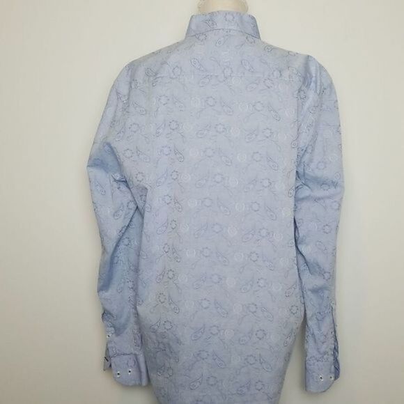 Report Collection Men's Long Sleeve button down shirt size Large - Picture 2 of 9